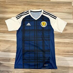 Scotland 2016/2017 Adidas soccer jersey